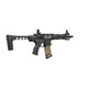 G&G - CM16 Compact 556 Combat Machine Airsoft AEG Rifle with Folding Stock in Black