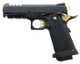 Armorer Works Custom 4.3 Hi-Capa Gas Blowback Airsoft Pistol (Gold - Black Frame - AW-HX2711)