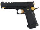 Armorer Works Custom 5.1 Hi-Capa Gas Blowback Airsoft Pistol (Gold - Black Frame - AW-HX2701)