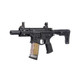 G&G CM16 GMS (SBR) Combat Machine Airsoft AEG Rifle with Retractable Stock in Black