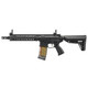 G&G CM18 GMS CQBR Combat Machine Airsoft AEG Rifle with Adjustable Crane Stock in Black