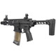 G&G CM16 Batto (FOD) Combat Machine Airsoft AEG Rifle with Folding Stock in Black