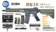 Cyma/EMG COLT.1008 MK16 10.5 Gas Blowback Airsoft Rifle with Adjustable Stock in Black & Tan