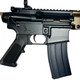 CYMA/EMG COLT.1008 MK16 9.5 Gas Blowback Airsoft Rifle with Adjustable Crane Stock in Black & Tan