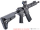 CYMA CM.068M Standard M4 8.5 M-LOK Built-In Mosfet & Tracer Hop-Up Airsoft AEG Rifle with Adjustable Crane Stock in Black