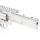 King Arms 357 Evil Gas-Powered Full Metal Airsoft Revolver in Silver