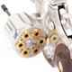 King Arms 357 Evil Gas-Powered Full Metal Airsoft Revolver in Silver