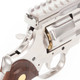 King Arms 357 Evil Gas-Powered Full Metal Airsoft Revolver in Silver