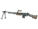 S&T BAR M1918A2 WW11 Airsoft Support Rifle with Extendable Bipod in Real Wood - (STAEG102RW)