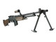 S&T BAR M1918A2 WW11 Airsoft Support Rifle with Extendable Bipod in Real Wood - (STAEG102RW)