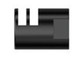 Ares M45X-S Airsoft Rifles Flash Hider - Type E (GH-032) in Black