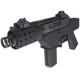 Vorsk VMP-2C Gas Blowback Machine Pistol Fully Auto in Black (300 FPS / 0.85 Joule Low Flow)