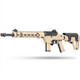Vorsk VMP-2MD Gas Blowback Airsoft Rifle with Adjustable Stock in Desert Tan (300 FPS / Fixed Semi Auto)