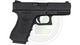 WE Tech EU23 Gen4 Gas Blowback Airsoft Pistol in Black