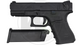 WE Tech EU23 Gen4 Gas Blowback Airsoft Pistol in Black