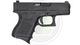 WE Tech EU26 Series Gen3 Semi Auto Gas Blowback Airsoft Pistol in Black