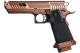 AWCUSTOM/EMG/TTI Sand Viper 2011 Gas Blowback Airsoft Training Pistol in Bronze / Black