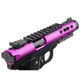 WE Tech GALAXY 1911 Series Gas Blowback Airsoft Pistol in Black & Purple