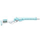 LEVAR Modern Lever Action (15") (Macaron Blue) (Dual Tone)GBB Rifle