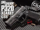 VFC - Fully Licensed Sig Sauer P320 X-Carry Gas Blowback Airsoft Pistol in Black