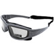 Nuprol - Defence Pro EN166 Anti-Fog THERMAL Airsoft Eyewear in Grey/Clear