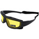 Nuprol - Defence Pro EN166 Anti-Fog THERMAL Airsoft Eyewear in Black/Yellow