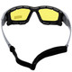 Nuprol - Defence Pro EN166 Anti-Scratch THERMAL Airsoft Eyewear in Grey/Yellow
