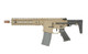 EMG Noveske N4 Ghetto Blaster 9 MWS Gen3 Gas Blowback Airsoft Rifle with Retractable PDW Stock in Desert Tan (G102B)