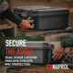 Nuprol - Waterproof Premium SMG/Carbine Hard Rifle Case in Black
