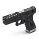 Armorer Works - AW-VX0201 Custom Hex Cut Gas Blowback Airsoft Pistol in Black