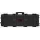 Nuprol - Large Waterproof Premium Airsoft Hard Rifle Case Velcro Patch with Wave Foam in Black