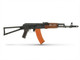 S&T AKS-74N AEG Sports Line Rifle with Side-Folding Stock in Faux Wood Finish
