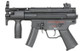 H&K MP5K Full Metal AEG SMG Airsoft Rifle with Eshooter ETU GEN-2 in Black (CM041K)