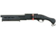 Cyma CM357 Short Pump Action Airsoft Shotgun in Black (Magpul Style Pump)
