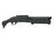 Cyma CM357 Short Pump Action Airsoft Shotgun in Black (Magpul Style Pump)
