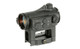 JJ Airsoft ZV-1 Collimator Replica Red Dot Sight with Low and High Mount in Black
