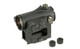 JJ Airsoft ZV-1 Collimator Replica Red Dot Sight with Low and High Mount in Black