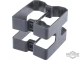 TDI Arms Dual Clamp for M4 / M16 Airsoft Magazines in Black