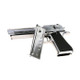 Tokyo Marui Desert Eagle .50AE Chrome Stainless GBB Airsoft Pistol