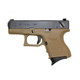 WE Glock 26 GBB Pistol (Tan) airsoft