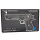 Cybergun Magnum Research Inc. Desert Eagle 50AE GBB Pistol Black