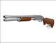 S&T M870 Marine Stainless Airsoft Spring Shotgun (Wood & Metal)