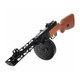 Snow Wolf PPSH-41 Airsoft Electric AEG Rifle - Wood & Metal
