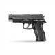 Side profile view of the Tokyo Marui Sig Sauer P226 E2 GBB Airsoft Pistol on a white background.