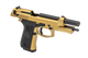 Raven R9 Replica M92 Gas Blowback Airsoft Pistol in Gold