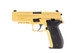 Raven R226 Gas Blowback Airsoft Pistol with Rail in Gold