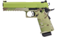 Raven HYDRO Hi Capa 5.1 Gas Blowback Airsoft Pistol in Camo with Green Slide