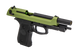 Raven R9 Replica M92 Gas Blowback Airsoft Pistol in Black & Green