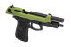 Raven R9 Replica M92 Gas Blowback Airsoft Pistol in Black & Green