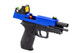 Raven R226 Gas Blowback Airsoft Pistol with BDS Sight in Two-Tone Blue